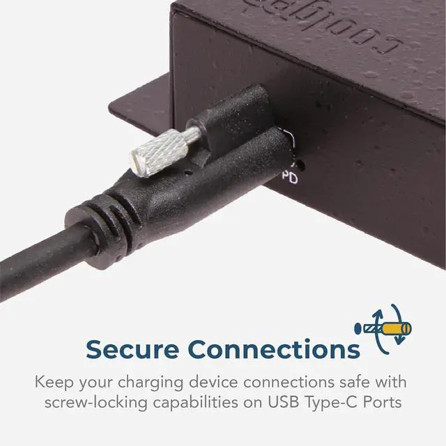 Alt view image 6 of 7 - Coolgear Chargeit! Mini 75W Dual Port USB-A & USB-C PD Charger w/ PPS & QC4.0 Support