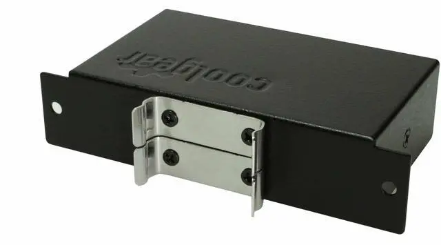 Alt view image 3 of 5 - Coolgear Industrial 4 Port USB 2.0 Powered Hub with Power Adapter for PC-MAC