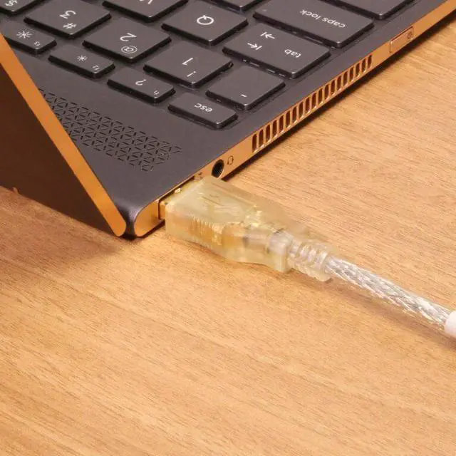 Alt view image 4 of 5 - USBGear 10ft. Clear USB 2.0 Hi-Speed A to A High Performance Extension Cable