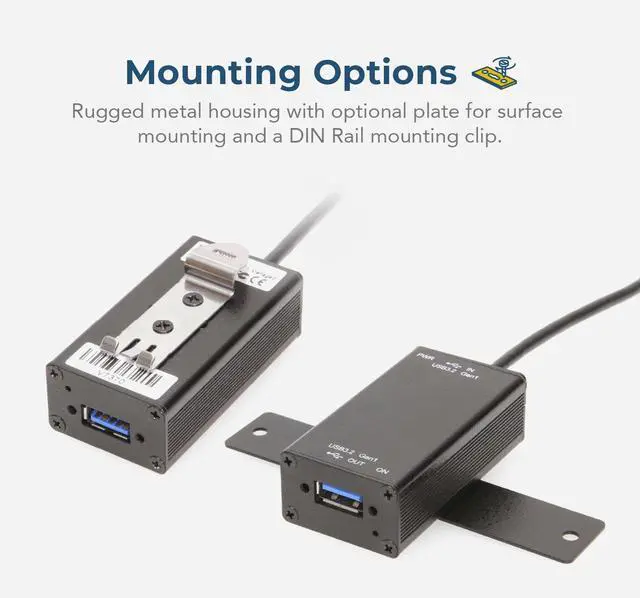 Alt view image 4 of 6 - Coolgear Single Port Managed USB-C Adapter Power Control, 5Gbps Data Transfer, and Surge Protection