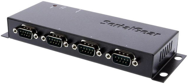 Main image of SERIALGEAR USB to Serial 4-Port DB-9 RS-232 Adapter with FTDI Chipset