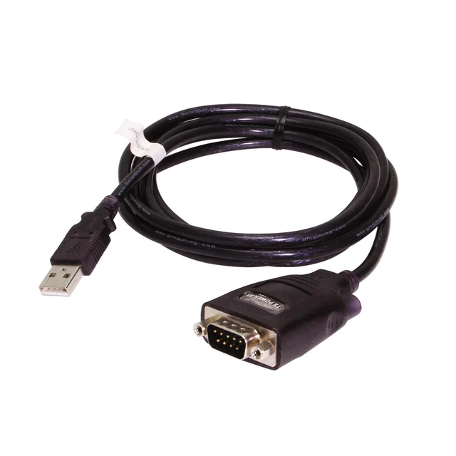Alt view image 6 of 6 - Coolgear 6ft USB to DB-9 RS232 Serial Converter with FTDI Chipset