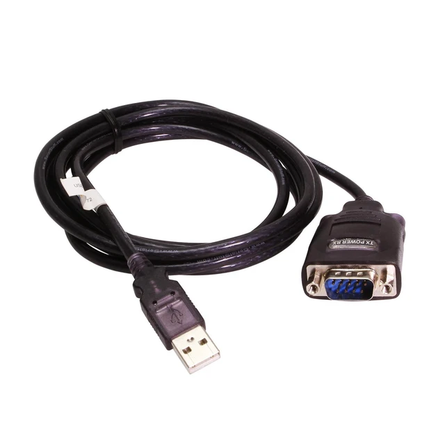 Alt view image 4 of 6 - Coolgear 6ft USB to DB-9 RS232 Serial Converter with FTDI Chipset
