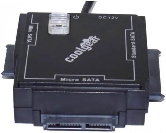Main image of CoolGear® Universal Sata Drive Adapter for all SATA Drives with Power Adapter