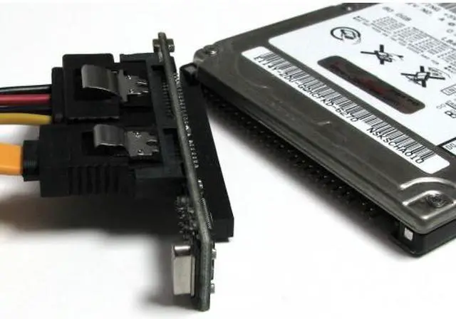 Alt view image 2 of 5 - CoolGear® 2.5" 44 Pin IDE to SATA Hard Drive Adapter For Laptop Drives