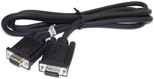 Main image of Cablemax 5ft. Male to Female DB9 Data Cable 9-Conductor Molded Shielded UltraFlex