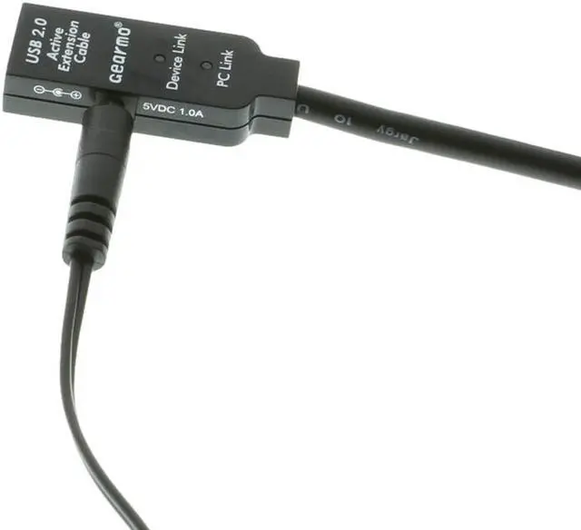 Alt view image 3 of 7 - GearMo 65ft. USB Extension Cable USB 2.0 Active Extension Cable