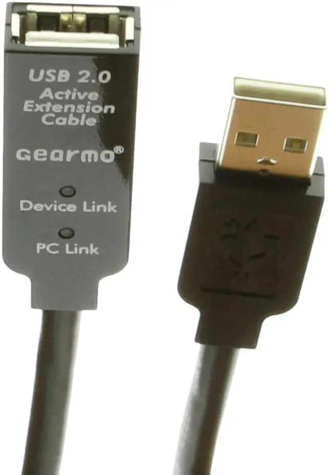 Alt view image 4 of 7 - GearMo 65ft. USB Extension Cable USB 2.0 Active Extension Cable