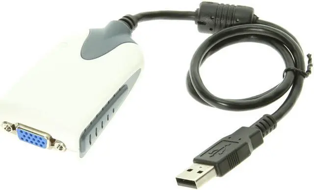 Alt view image 3 of 4 - Coolgear HD 1680x1050 USB 2.0 USB Video Card Adapter SVGA for Windows 7/XP/Vista(32/64)