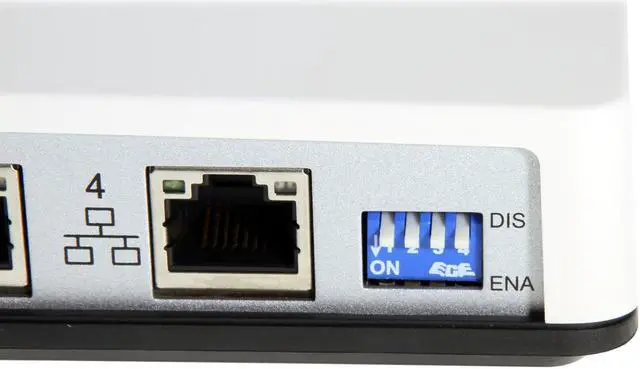Alt view image 3 of 8 - Coolgear 4-Port Gigabit Ethernet to USB3.1 Gen1 Adapter w/Mounting Kit