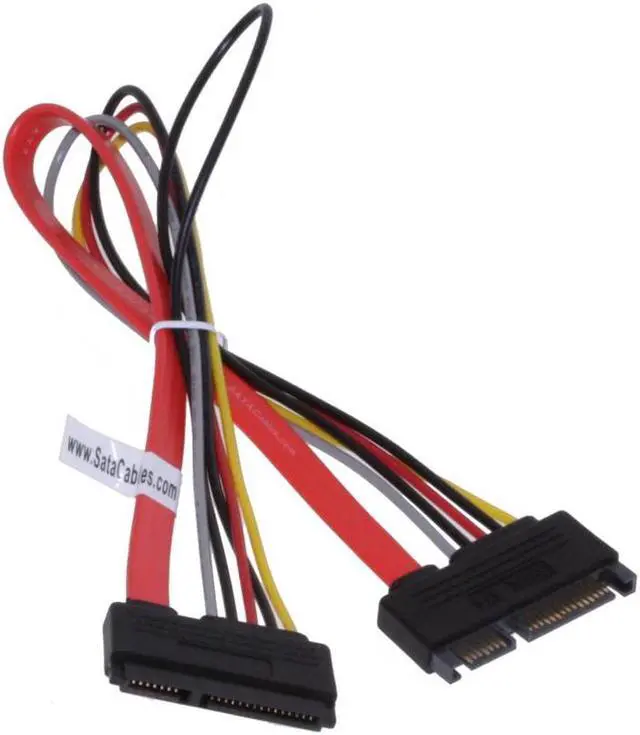 Main image of SataGear 12 inch SATA Internal Extension cable 22pin extension cable male to female