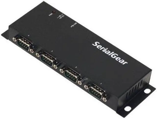 Main image of SERIALGEAR USB to Serial 4-Port DB-9 RS-232 Adapter with FTDI Chipset