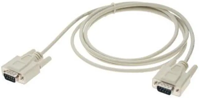 Alt view image 3 of 3 - Cablemax 6ft. Male to Male DB9 Data Cable, Serial Cable 9-pin Molded Cable