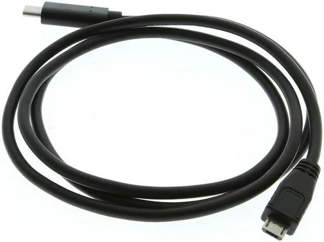 Main image of Cablemax 1 Meter USB 2.0 Type-C Male to Micro-B Male USB Cable