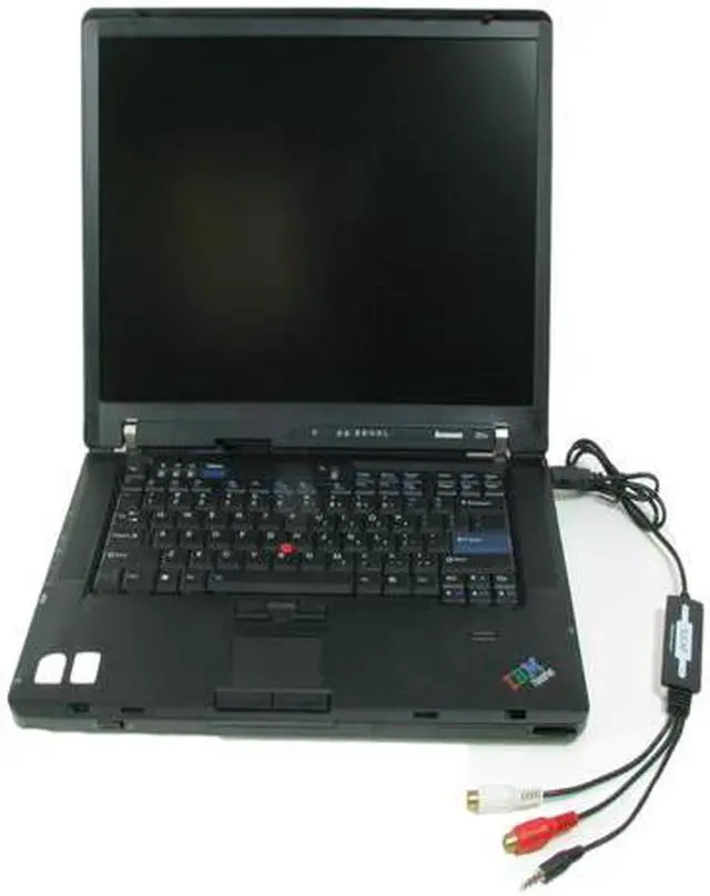 Alt view image 2 of 6 - USBGear USB to 1/8" Straight-Tip (3.5mm) / Stereo RCA Audio Capture Device