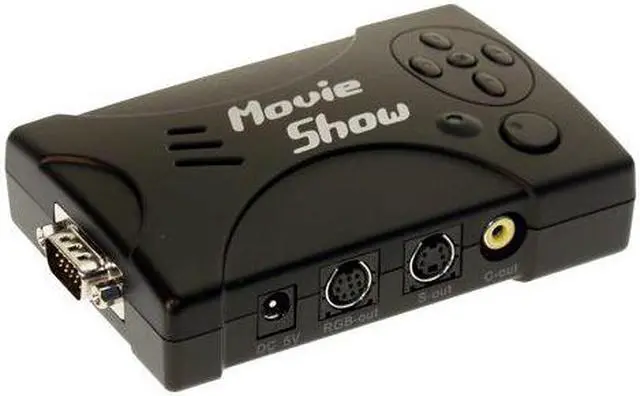 Main image of Coolgear MovieShow PC to TV Converter - Convert any HD-15 Video to standard S-Video Composite