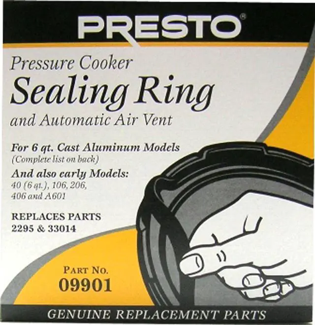 Alt view image 5 of 6 - Presto 6 Qt. Gasket 09901