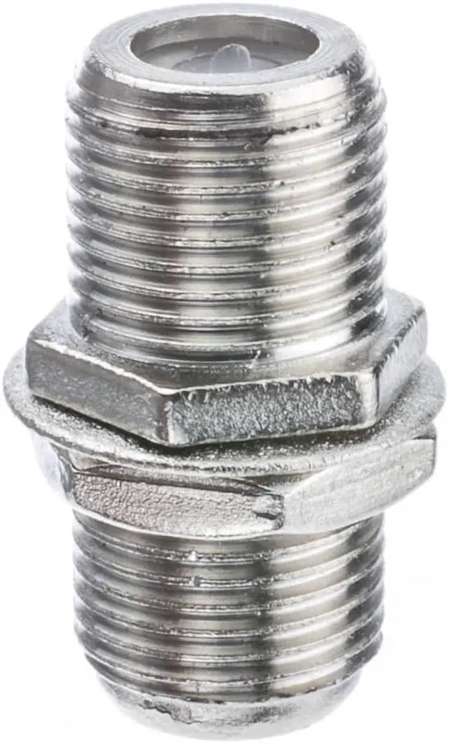 Alt view image 5 of 9 - Cable Wholesale F-Pin (Coax) Coupler Female/Female Panel Mount