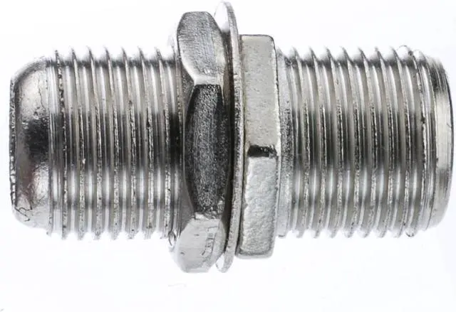 Alt view image 6 of 9 - Cable Wholesale F-Pin (Coax) Coupler Female/Female Panel Mount