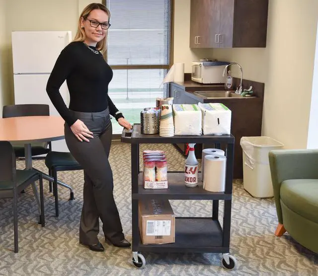 Alt view image 6 of 7 - Luxor WT34S 3 Shelves Multipurpose Tuffy Utility Storage Cart - Black