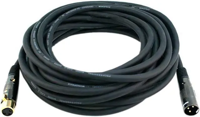 Alt view image 3 of 12 - 25ft Premier Series XLR Male to XLR Female 16AWG Cable (Gold Plated) [Microphone & Interconnect]