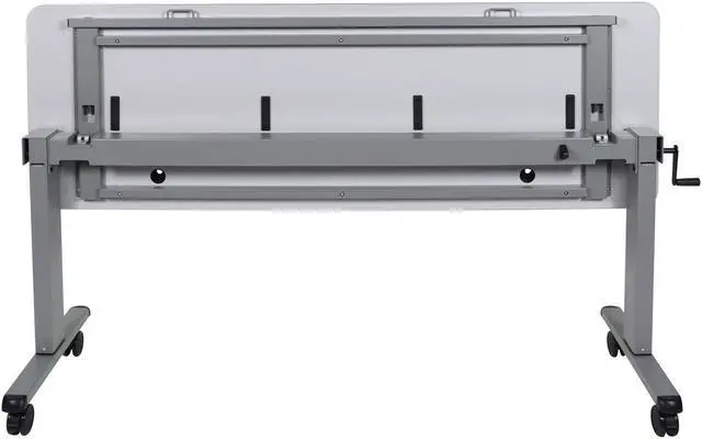 Alt view image 3 of 20 - Luxor STAND-NESTC-72 is a 72" Adjustable flip top Table wih a Crank Handle