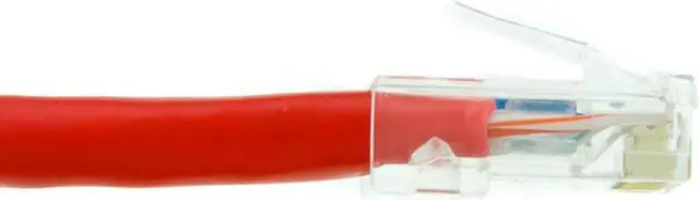 Alt view image 3 of 4 - CAT6 Cable, UTP, Bootless, Red, 500MHz, 1 ft