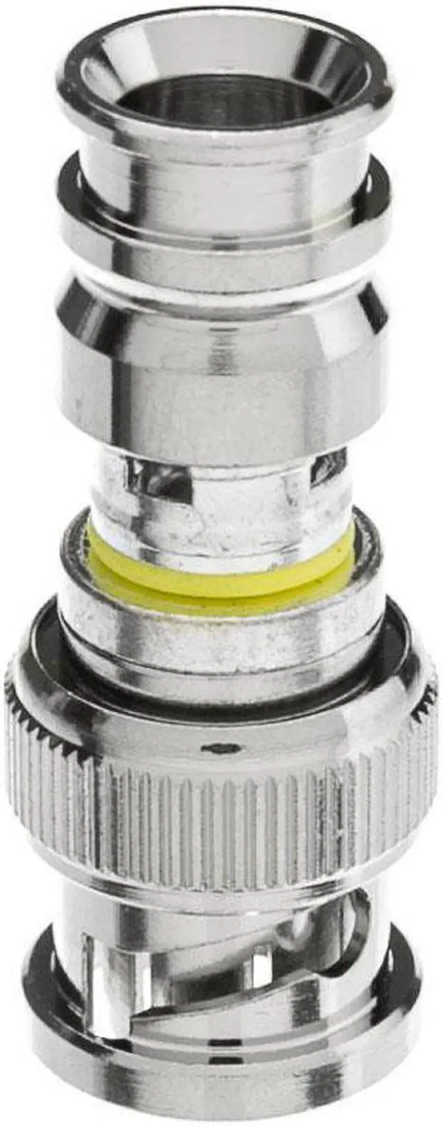 Alt view image 5 of 6 - RG59 BNC Compression Connector (Yellow Band) (10pcs/bag)
