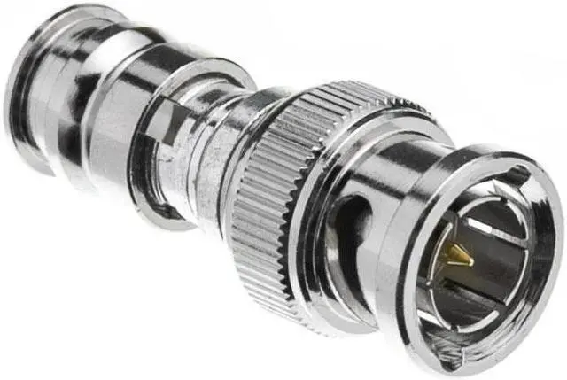 Main image of RG59 BNC Compression Connector (Yellow Band) (10pcs/bag)