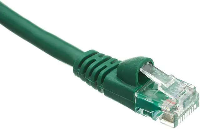 Alt view image 4 of 6 - CableWholesale 13X6-05115 Cat6a Green Ethernet Patch Cable  Snagless Molded Boot  500 MHz  15 foot
