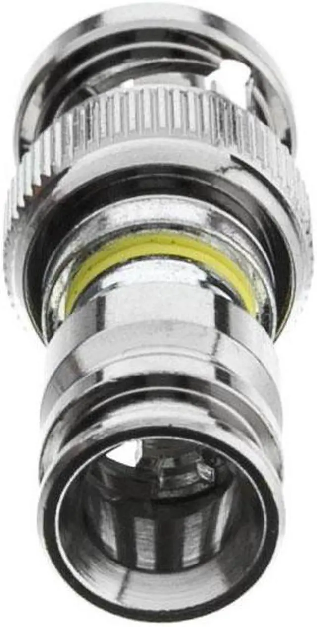 Alt view image 3 of 6 - RG59 BNC Compression Connector (Yellow Band) (10pcs/bag)