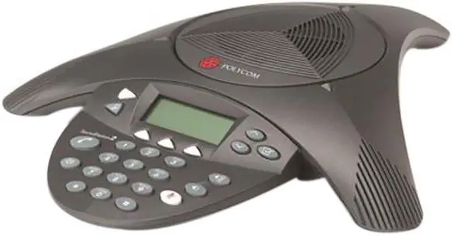 Alt view image 8 of 10 - Polycom 2200-07800-160 Wireless Conference Phone SoundStation2W DECT 6.0