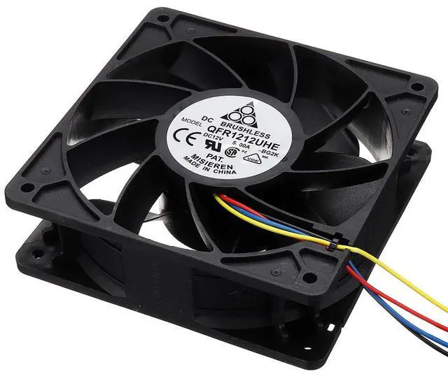 Alt view image 2 of 6 - 7500RPM Cooling Fan 4-pin Connector Replacement For Antminer Bitmain S7 S9