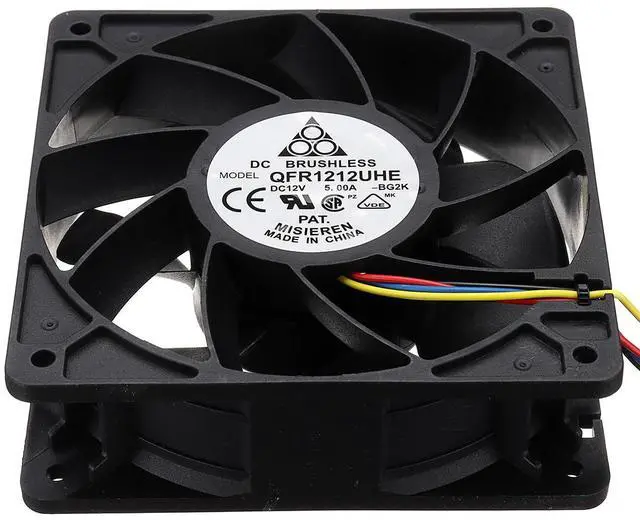 Alt view image 3 of 6 - 7500RPM Cooling Fan 4-pin Connector Replacement For Antminer Bitmain S7 S9