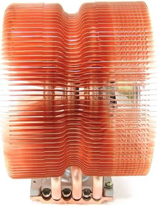 Alt view image 3 of 7 - Zalman Pure Copper CPU Cooler with 92mm Blue LED Fan, CPU Air Cooling Fan High Performance, 1350-2600RPM, Patented Figure-8 Heat Pipe, 3-Pin Connector w/ Fan Mate Speed Controller (CNPS9500A-LED)