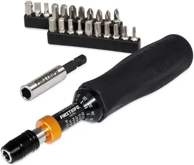 Main image of 1/4" Adjustable Torque Limited 0.1~1.2 Nm /1.33~10.18 in-lb Hex Screwdriver Kit