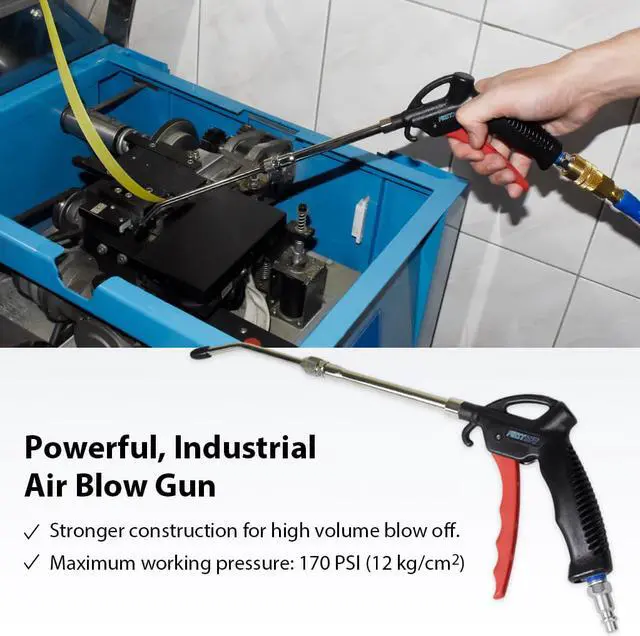 Alt view image 6 of 6 - FIRSTINFO Air Duster Blow Gun with Range 8.46 ~ 12 Inch (215-305 mm) Adjustable / Extendable Air Flow Nozzle Dust Blower Cleaner (Extendable)