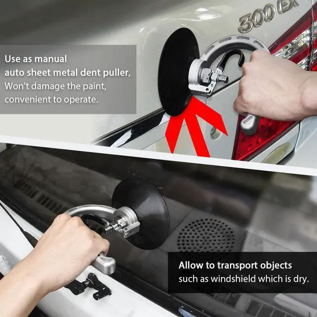 Alt view image 5 of 7 - FIRSTINFO Powerful Auto Suction Cup Dent Puller/ 125 mm Lifter and Glass Moving, Lifting with Aluminum Carrying Handle