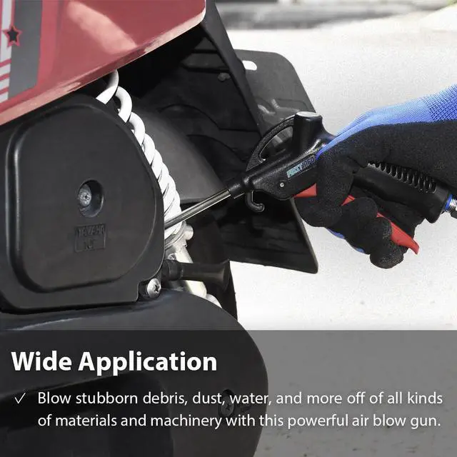 Alt view image 4 of 5 - FIRSTINFO Air Duster Blow Gun with 4.52 Inch (115mm) (Fixed) Air Flow Nozzle Dust Blower Cleaner