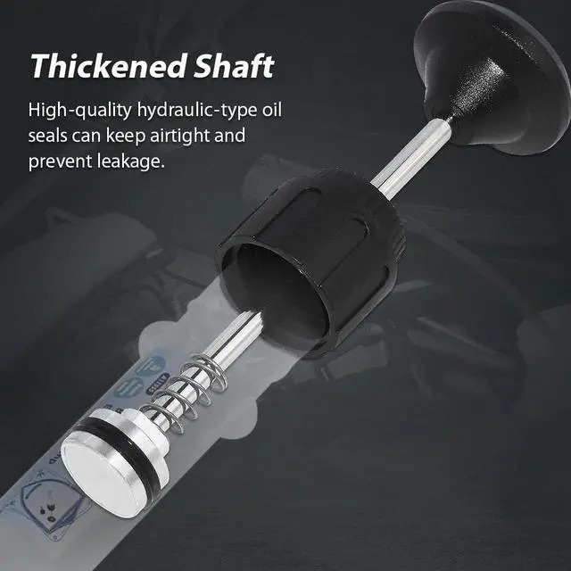 Alt view image 5 of 7 - FIRSTINFO Manual Brake Fluid Extractor Pump Syringe Style Ideal for Automotive Fluid Change - 60ml Max Capacity