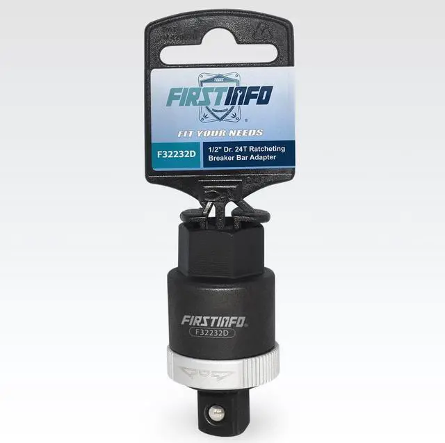 Alt view image 6 of 6 - FIRSINFO 1/2 Inch Drive Ratchet Adapter- 24T,Reversible, Made in Taiwan