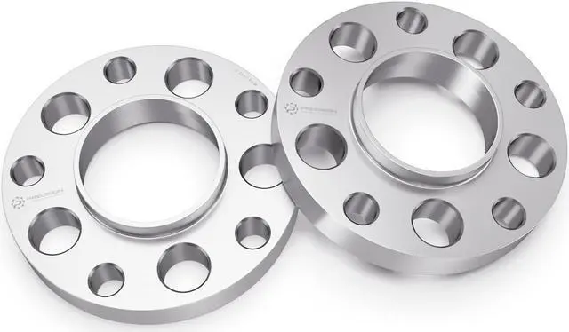 Main image of StanceMagic - 15mm Hubcentric 5x130 Wheel Spacers (71.6mm Bore, With Lip) Compatible with Porsche Boxster 911 Carrera Cayman Cayenne Panarema Taycan - 2pcs, Silver