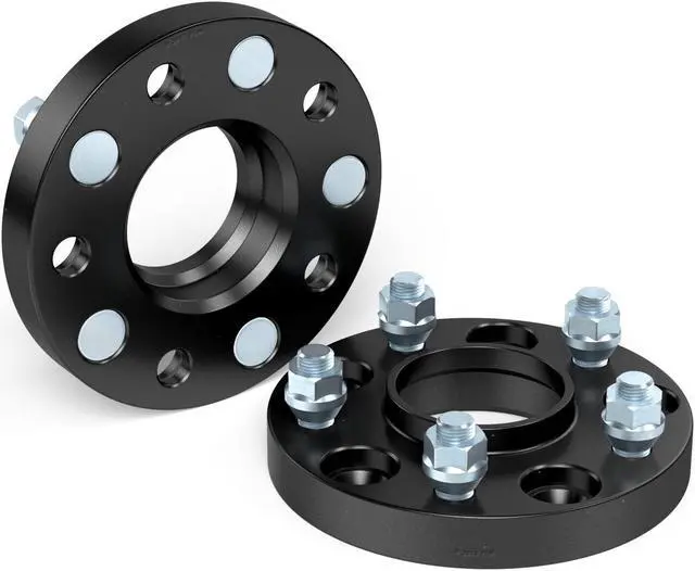 Alt view image 12 of 13 - StanceMagic - 25mm (1 inch) Hubcentric Wheel Spacers (5x100, 56.1mm bore, 12x1.25 Studs) Compatible with Scion FRS FR-S BRZ Baja Forester WRX Impreza Legacy Outback Saab 9-2x - Black 2pcs
