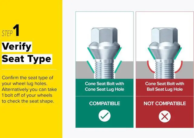 Alt view image 8 of 10 - 10pcs Silver 12x1.5 Lug Bolts (26mm Shank Length, Cone Seat) OEM Length - Compatible with BMW 128i 135i 318i 320i 325i 328i 335i M3 525i 528i 530i 535i M5 Z3 Z4 E36 E46 E60 E90 E92 E93