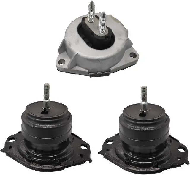 Main image of StanceMagic - 3pcs Motor Mounts Set Kit Compatible with 2011-2019 Jeep Grand Cherokee RWD V6 3.6L and V8 5.7L - Engine Mounts