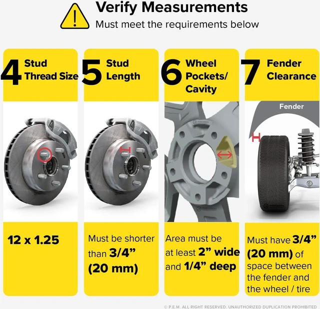 Alt view image 9 of 12 - StanceMagic - 20mm (0.75 inch) Hubcentric 5x114.3 Wheel Spacers (66.1mm bore, 12x1.25 Studs) Compatible with Nissan Infiniti Vehicles (Check your Year and Model in Description) - Silver 66.2mm 2pcs