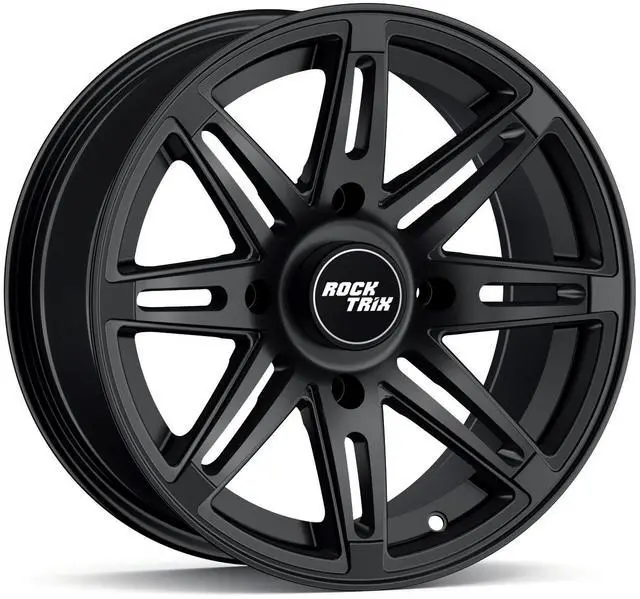 Alt view image 5 of 7 - RockTrix RT103 14in ATV Wheels Rims 14x7 Matte Black, 4x156 Bolt Pattern, 4+3 offset, Compatible with Polaris Sportsman RZR Ranger (4/156) (Set of 4)