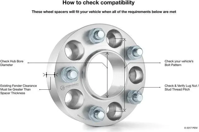 Alt view image 7 of 14 - RockTrix 4pcs 1.5 inch Hubcentric 5x4.5 Wheel Spacers (71.5mm bore, 1/2x20 Studs) Compatible with Jeep Cherokee XJ Grand Cherokee ZJ Wrangler YJ TJ Liberty KJ KK (38mm 5x114.3)