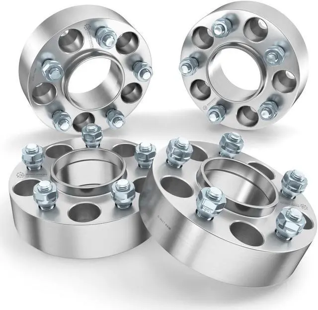 Main image of RockTrix 4pcs 1.5 inch Hubcentric 5x4.5 Wheel Spacers (71.5mm bore, 1/2x20 Studs) Compatible with Jeep Cherokee XJ Grand Cherokee ZJ Wrangler YJ TJ Liberty KJ KK (38mm 5x114.3)