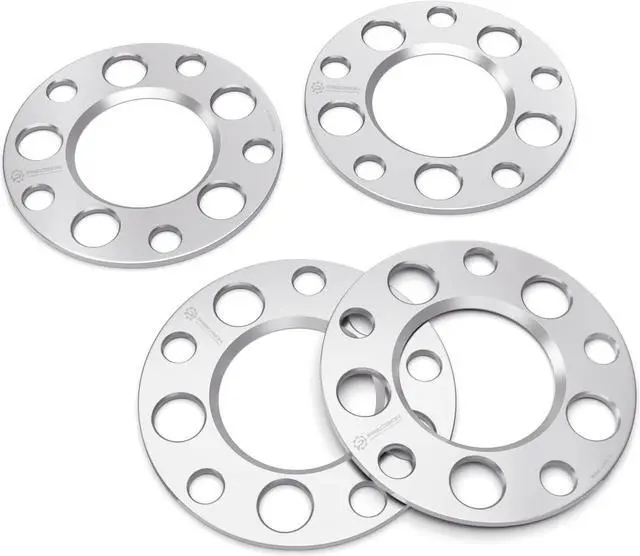 Alt view image 4 of 7 - StanceMagic - 4pcs 5mm Hubcentric Wheel Spacers (5x112, 66.6mm Bore, No Lip) Compatible with Audi A4 S4 A5 S5 A6 S6 A7 S7 A8 Quattro B8, 2019+ BMW (G-Chassis), and Mercedes Vehicles - 66.56mm